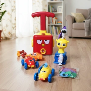 Power Balloon: Inflador Lanzador con Autos y Globos