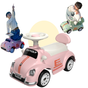 Buggy Fusca Rosa