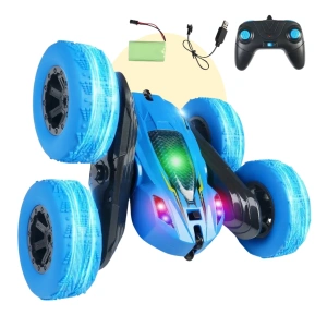 Auto Stunt Car 4x4 360° Todo-Terreno y Acrobatico Azul
