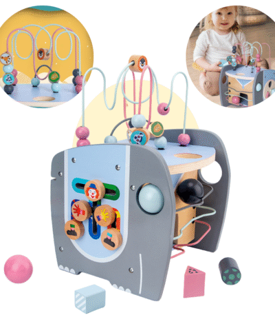 Cubo Actividades Elefante