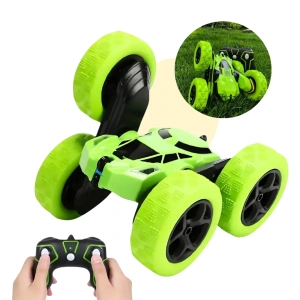 Auto Stunt Car 4x4 360° Todo-Terreno y Acrobatico Verde