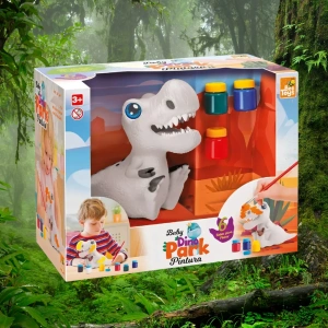Baby Dino Park Para Colorear + Pinturas Premium