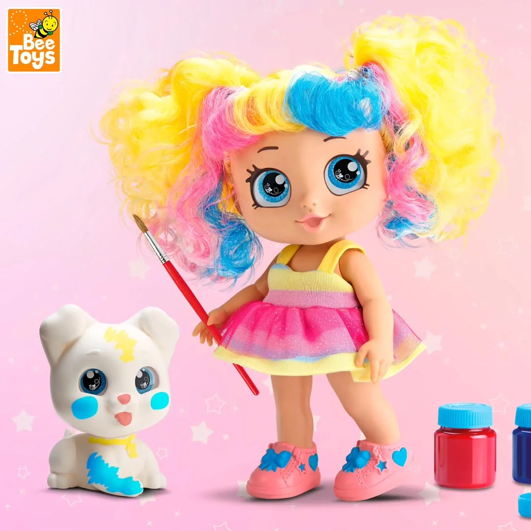 É hora de colorir!!! 🖌️🎨Para os artistas de plantão, My Best Pintura! 🥰🥰🥰Uma boneca super