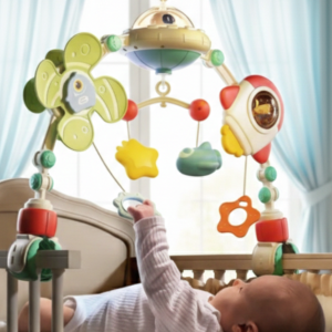 Barra de entretenimiento y actividades para bebés con luz y sonido