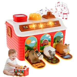 Juguete Granja Musical para Bebé Con Luces Y Sonido de Animalitos