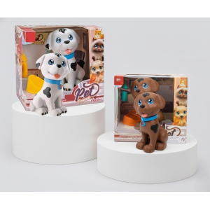 Perrito Dálmata interactivo hace pipí con pelela